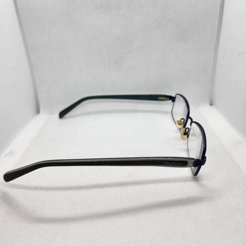 Oleg Cassini  Blue & Gray Prescription Glasses Frames