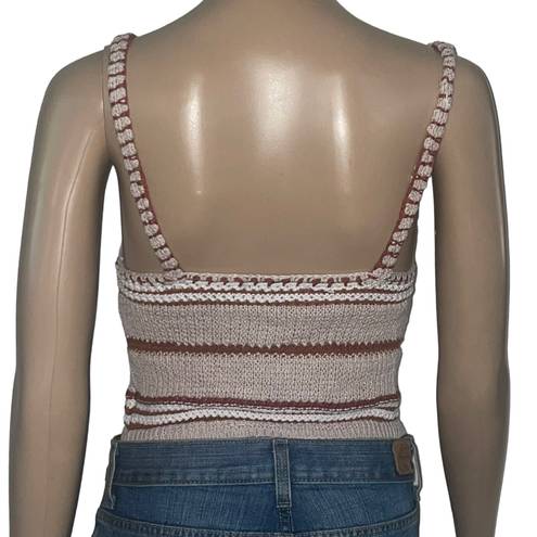 American Eagle Sweater Knit Cropped Tank Top