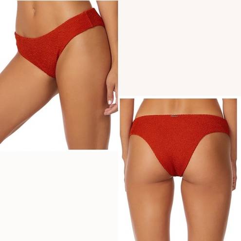 Radio Fiji  Santa Fe Thalia Cheeky Bikini Bottom, Red Size L New w/Tag