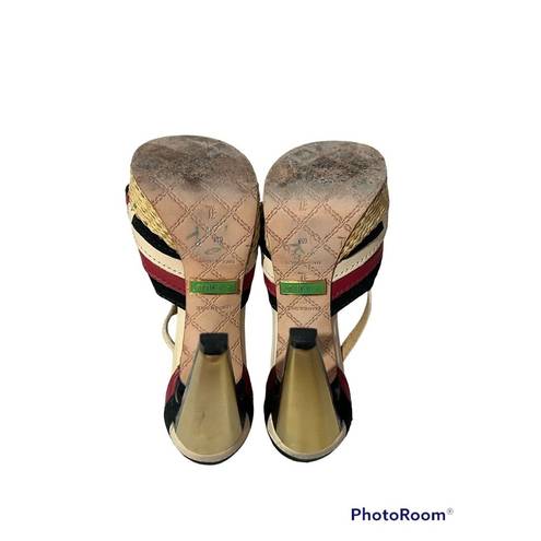 L.A.M.B. Vail Aztec Platform Heels