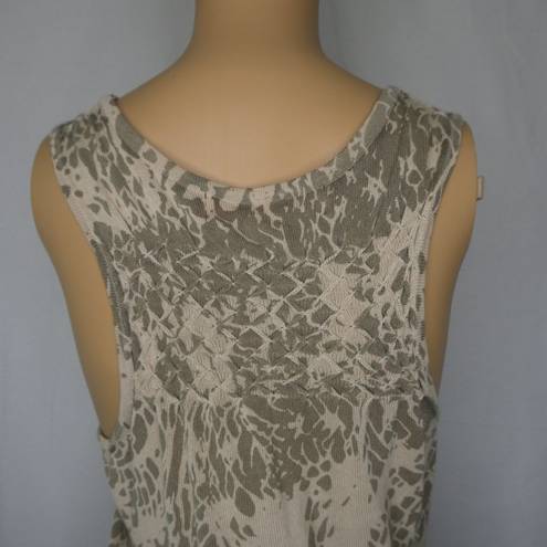 Cynthia Steffe  Snakeskin Print Racerback Tank Top