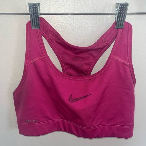 Nike Pink Dri-Fit  Sports Bra