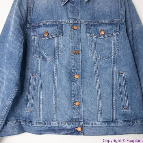 Madewell NEW  The Jean Jacket in Pinter Wash, 3X