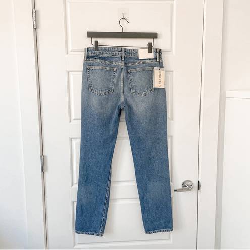 GRLFRND NEW  Kate Low Rise Slim Crop Jeans Hidden Hills