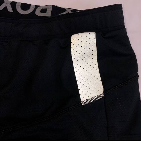 Roxyathletix Black Running Shorts Size Medium Black Double Layer  Athletic