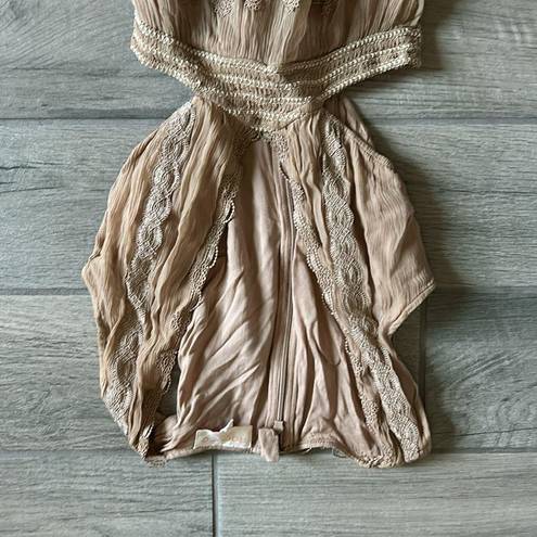 Rococo  sand tan Tessa dress