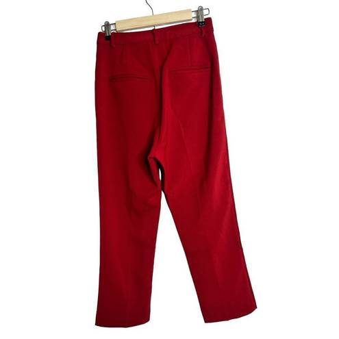 Line and Dot NWT  Rosey Cropped Pants Red sz M