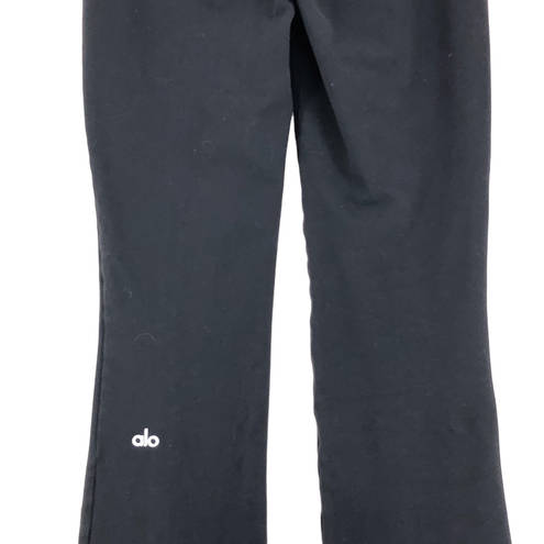 Alo Yoga  Women Size XS Airbrush High Waist Kick Back Legging Pants Stretch Black