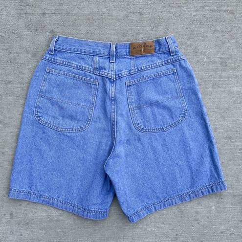 Riders By Lee 90s Vintage Rider Mom Jean 100% Cotton Denim Shorts Size 14M