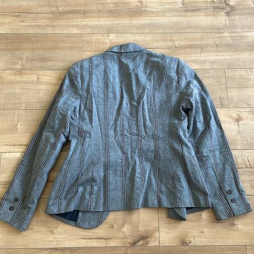 Fossil Vintage  Blazer Striped Sz 10