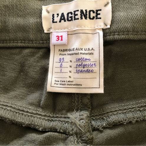 L'Agence L’AGENCE Sada High-Rise Crop Slim-Fit Jeans