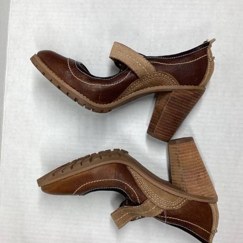 Timberland Earthkeepers Chauncey Mary Jane heels Brown Size  7.5