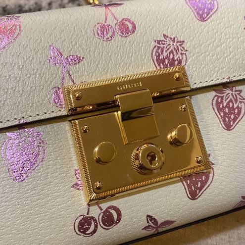 Gucci  Padlock Small Berry Shoulder Bag