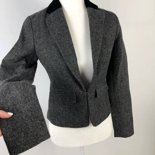 American Eagle  Tweed Wool Blend Career Blazer XS