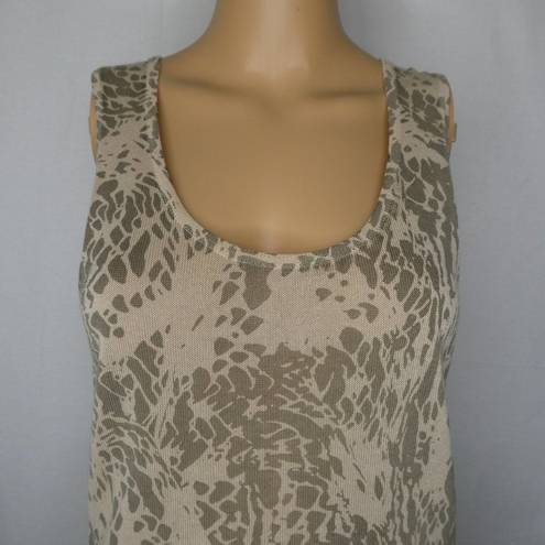 Cynthia Steffe  Snakeskin Print Racerback Tank Top