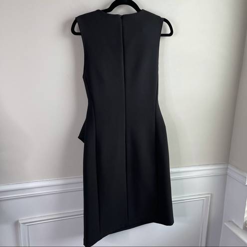 Opening Ceremony  black belted sleeveless scuba shift dress size 6