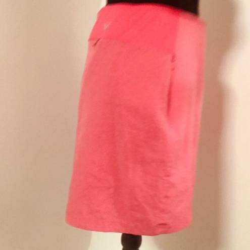 Callaway  Pink Breathable Perforated Fabric 16" Golf Skort Skirt Zip Pockets XS