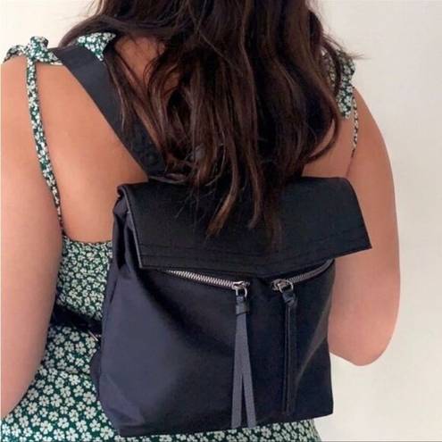 Botkier  New York Trigger Mini Backpack NWT Black Nylon Bag