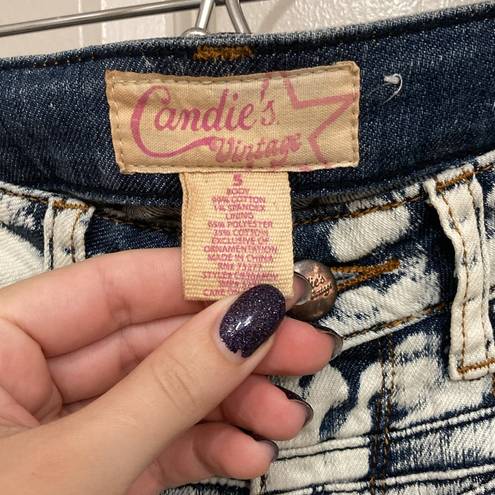 Candie's Candie’s Acid Wash Flare Denim Midi Skirt