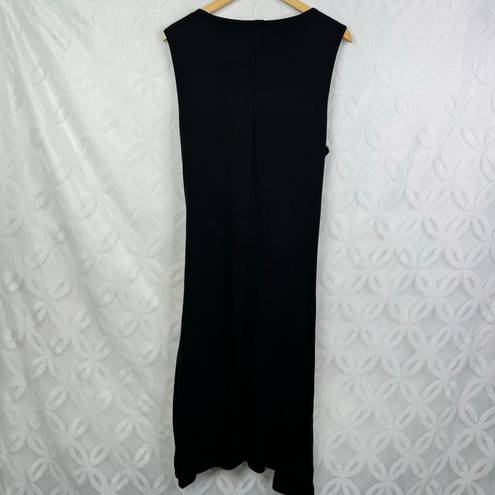 Torrid  Black Sleeveless Ponte Envelope Bodycon Dress NWT Size 2