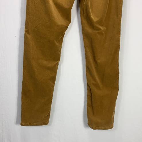 Ruff Hewn Skinny High Rise Corduroy Caramel Pants Size 14