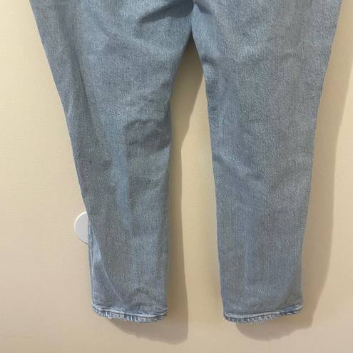 Good American  x Zara Jeans Womens Plus Sz 18 Classis Slim Ripped High Rise Denim