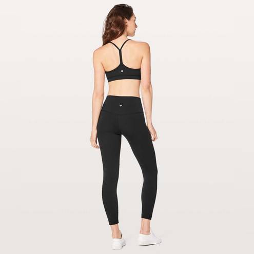 Lululemon  Flow Y Bra *Nulu Black (NO PADDING)