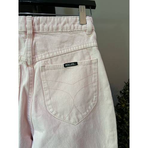 Rolla's  Sailor High Waist Wide Leg Jean 90s Pink Womens Size 27