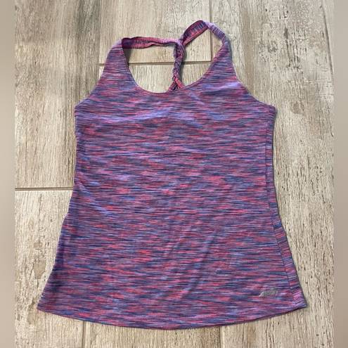 Avia Twist Back Striped Athletic Tank