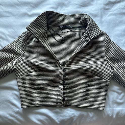 ZARA Blazer Top