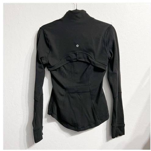 Lululemon  Athletica Define Luon Womens Full Zip Jacket Size 6 Black Active