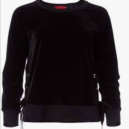 n:philanthropy  Felix Velvet Crew Sweatshirt: Velvet Black