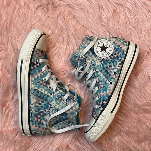 Converse  Women Chuck Taylor All Star Aztec Multicolor High Top Sneakers Size 7