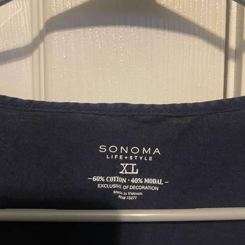 Sonoma blue tank top XL