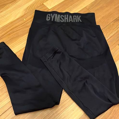 Gymshark  Flex high wasted seamless leggings black charcoal