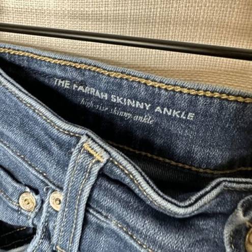 AG Adriano Goldschmied AG Adriano Goldschmeid‎ The Farrah High Rise Skinny Ankle Jeans