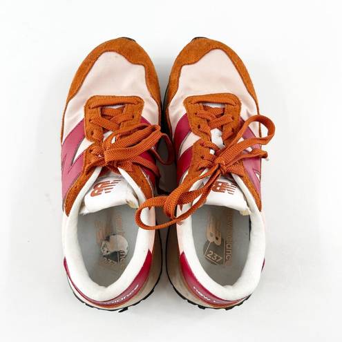 New Balance  237 Low Top Running Sneakers Rust Oxide Pink Sand Crimson US 7.5