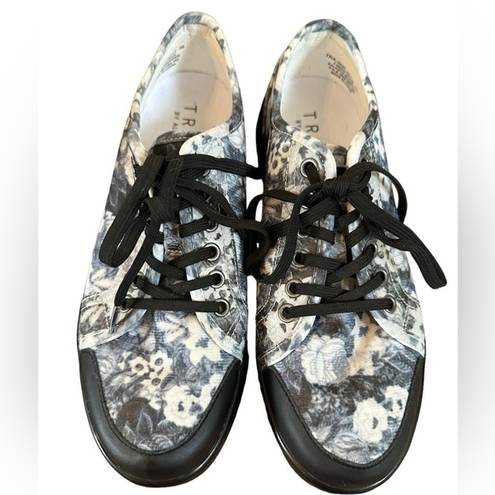 Alegria TRAQ by  Sneaq Chillax Black Sneakers Lace Up Tennis Shoes 39, 8.5