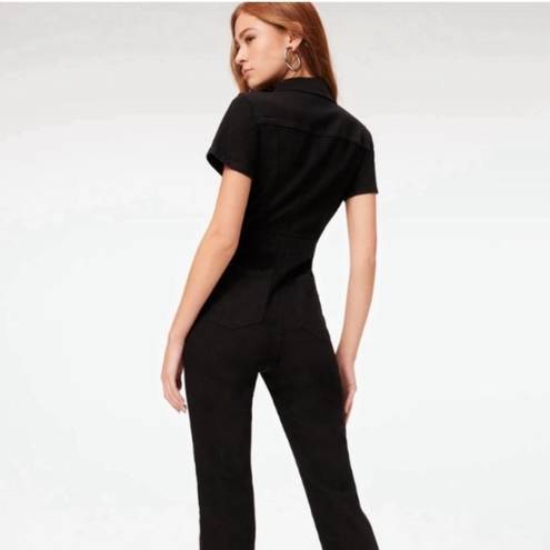 Good American  The Fit For Success Jumpsuit Black