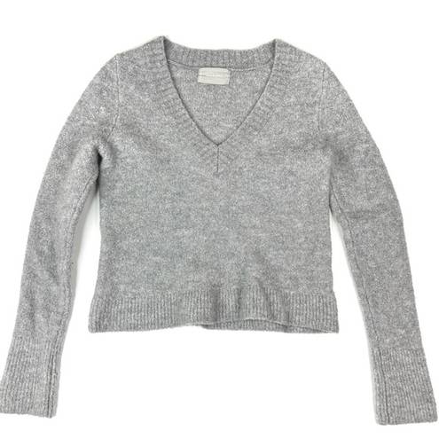 Everlane  | Gray Wool Blend V-Neck Sweater SHRUNKEN- Size S (See description)