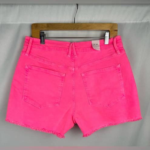 Good American  Pink Denim Shorts