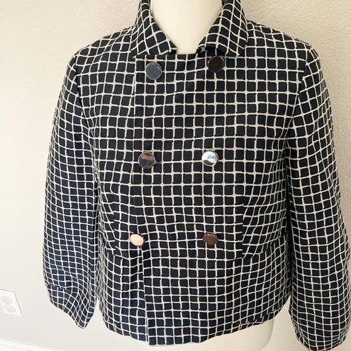 Banana Republic  Checkered Blazer Coat