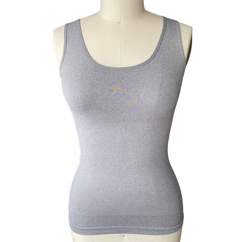 Skinny Girl NWOT ~  Gray Shapewear Seamless Smoother Shaper Cami Tank Top LARGE