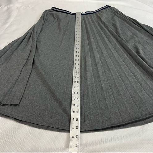 Tommy Hilfiger  Gray Dark Academia Pleated Skirt