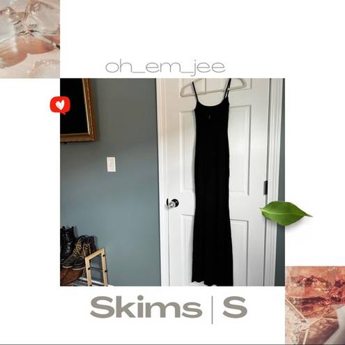 SKIMS  dress, black, size small.