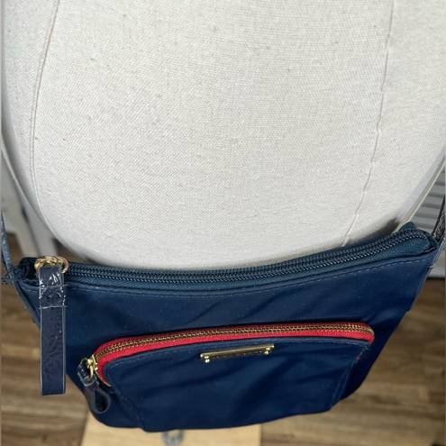 Tommy Hilfiger  Crossbody Bag Navy Blue w Red Accents-OS