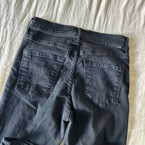 Mother The Mid Rise Dazzler Ankle Jeans, size 27