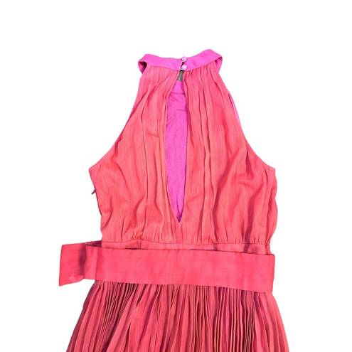 Rococo  Sand Emi Dress Ombre Pink / Red