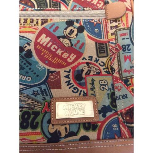 Disney Crossbody Travel Vintage  Mickey Mouse Pattern Bag Purse