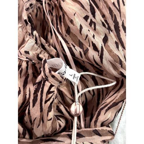 Heartloom  Women's Animal Print Alli Buff Dress Sz Large